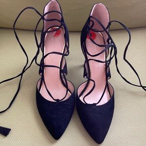 Strappy Jessica Simpson heels